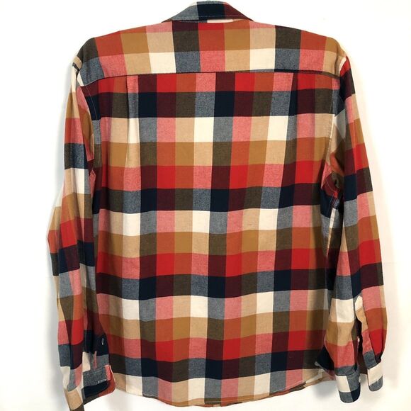 Old Navy Flannel Shirt Mens Size XXL Multicolor Regular Fit All Cotton Country - Picture 5 of 8
